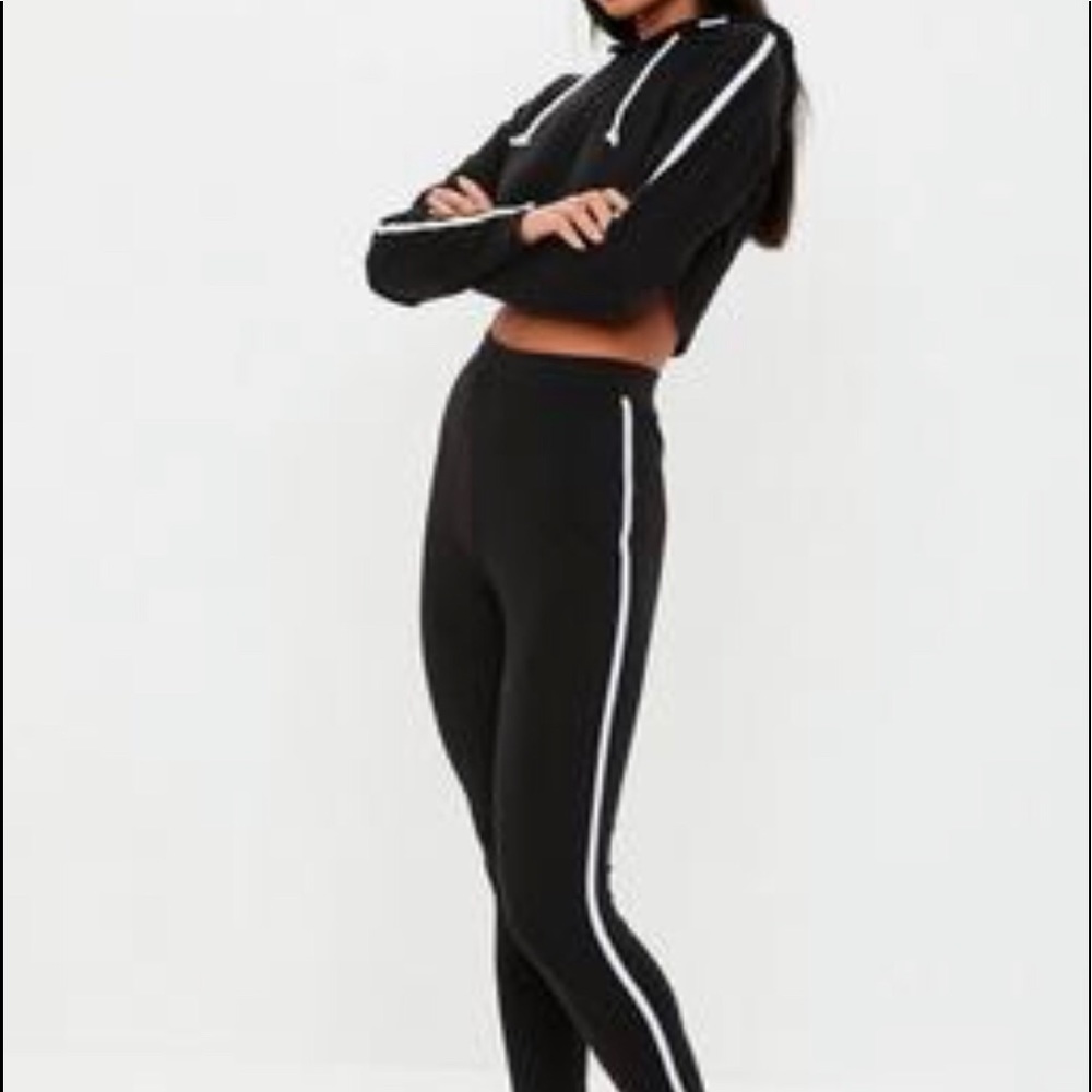 Crop Top Female Jogging Suit